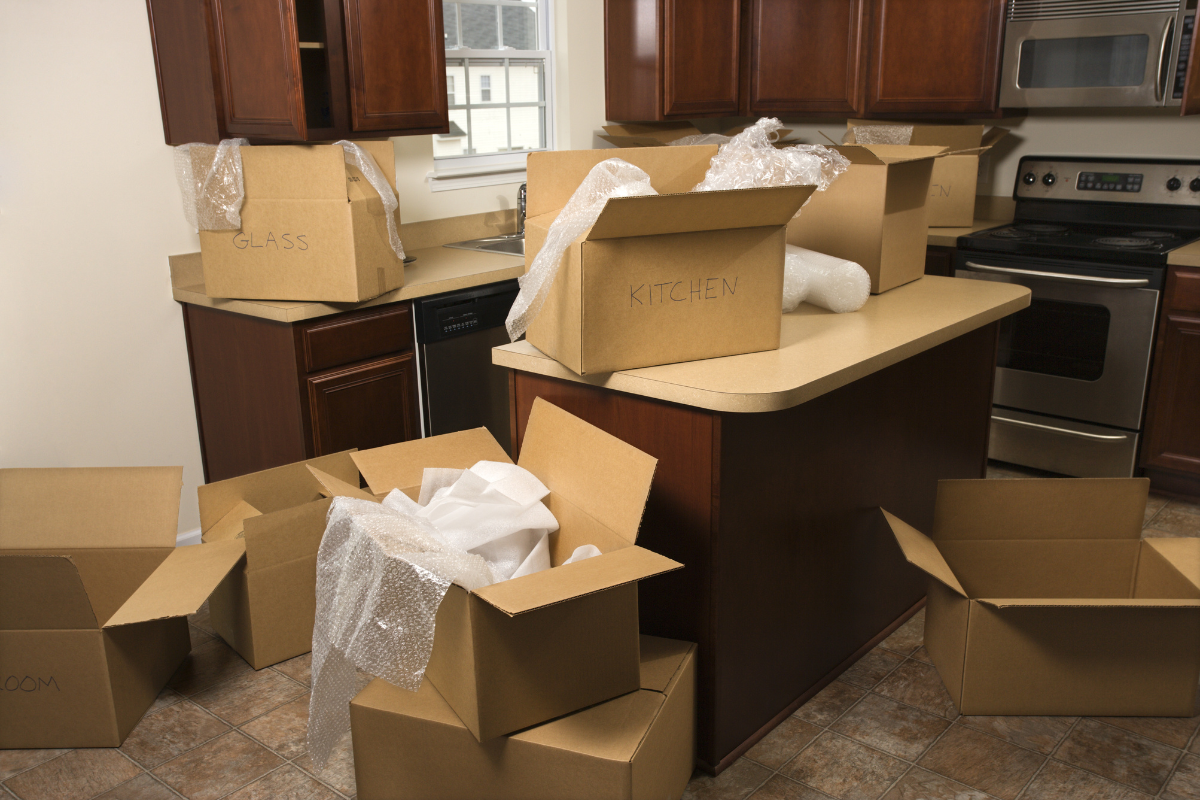 Four Tips for Packing Up Your Kitchen for Moving